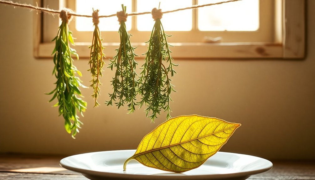 herb moisture level assessment