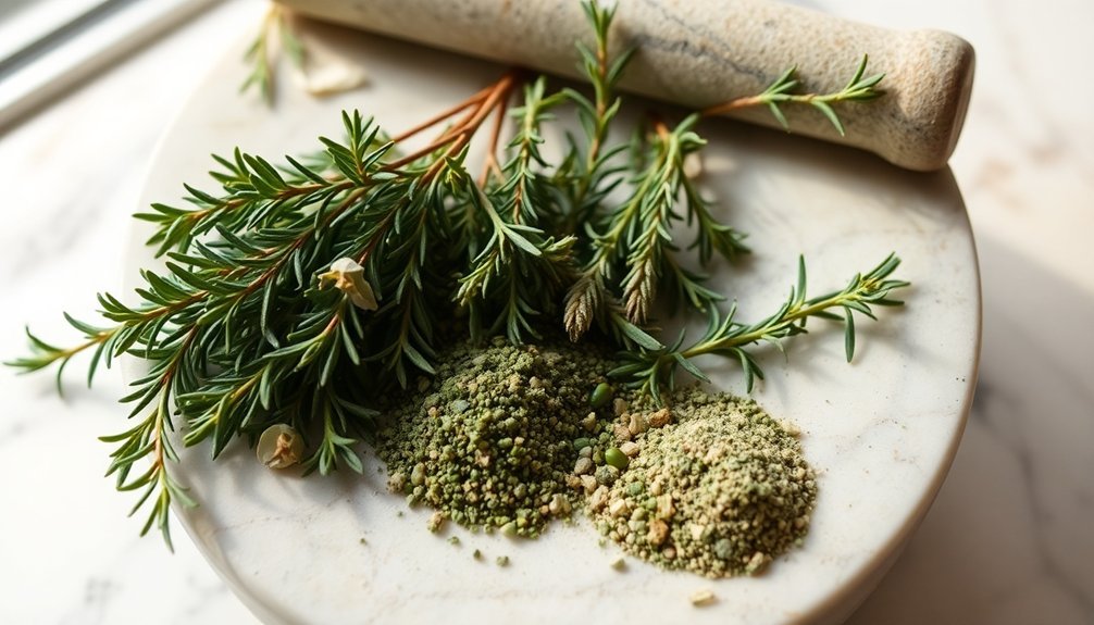 herb preparation and processing