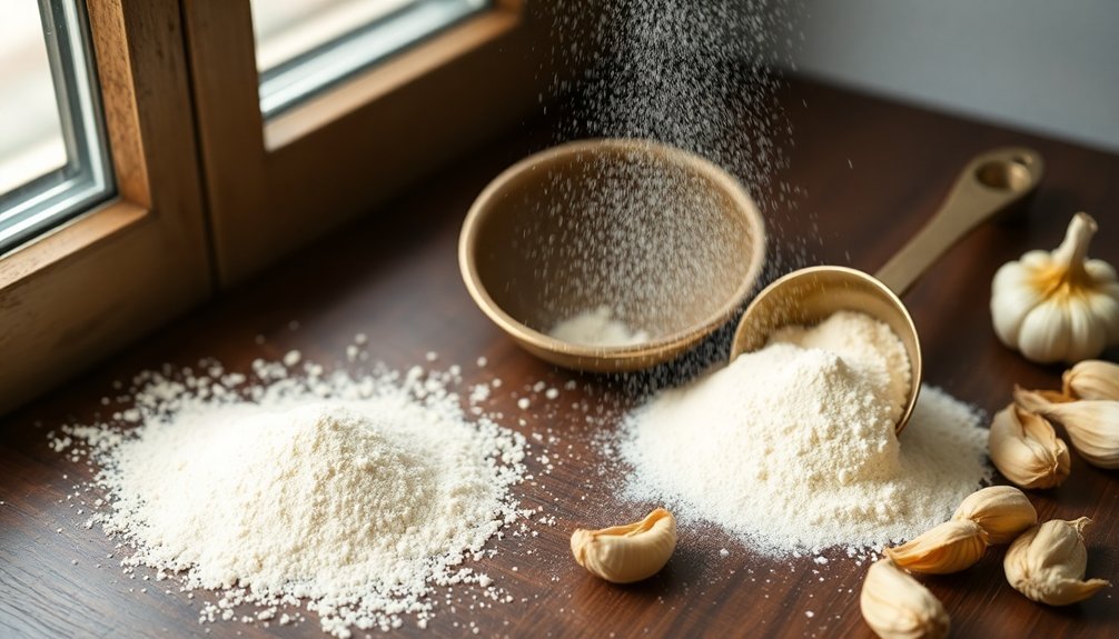 homemade dried garlic powder