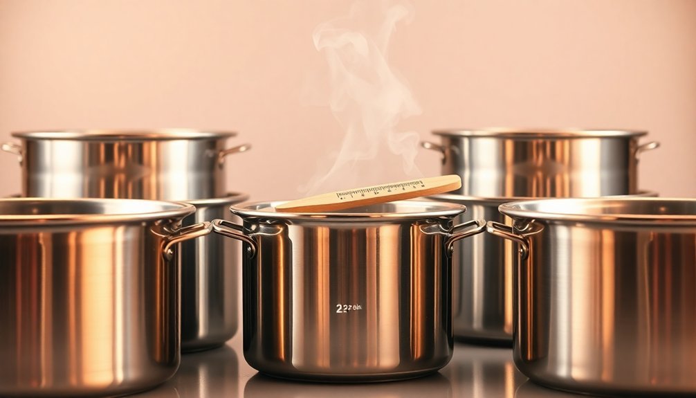 ideal depths for containers
