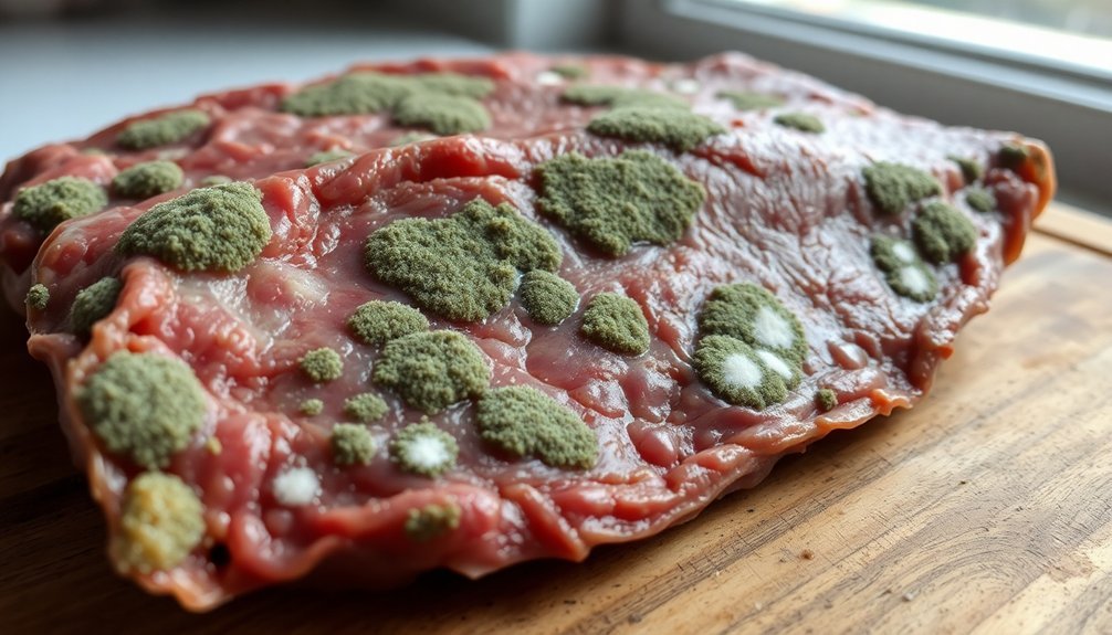 indicators of spoiled meat