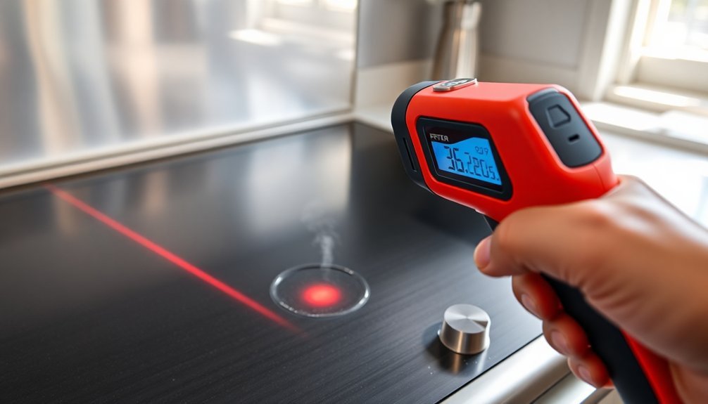 infrared temperature measurement tool