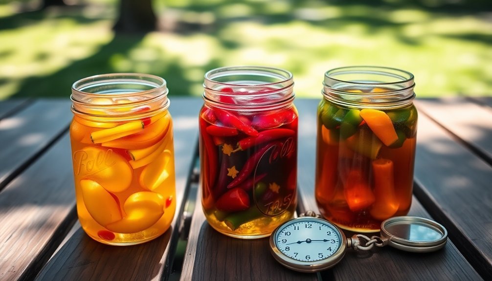 infusing hot pepper flavors