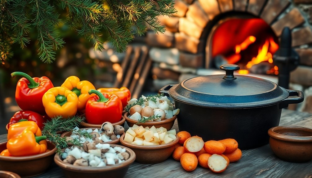 ingredient choice and setup