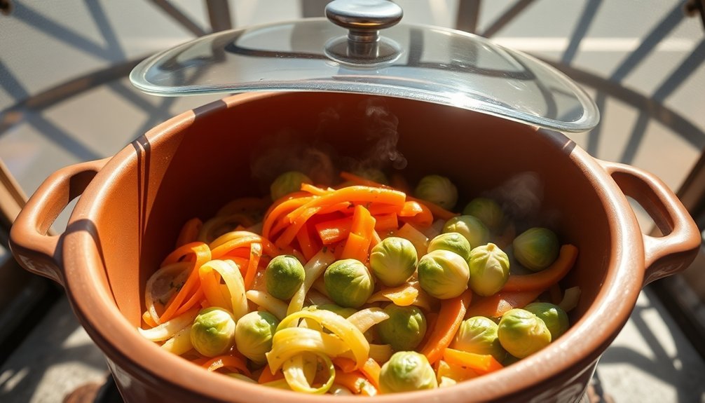 layering techniques for vegetables