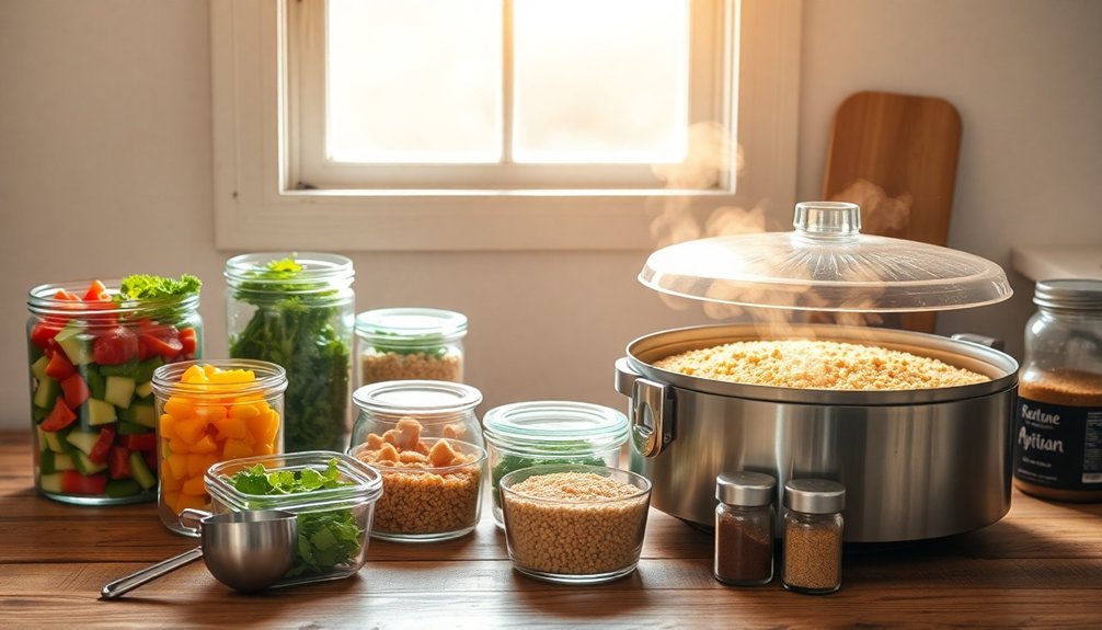 meal component organization tips