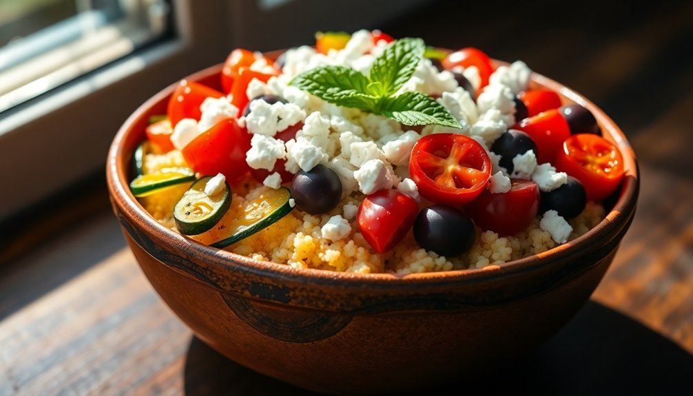 mediterranean ingredient stacking method