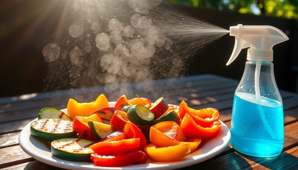 moist heat dissipates sunlight