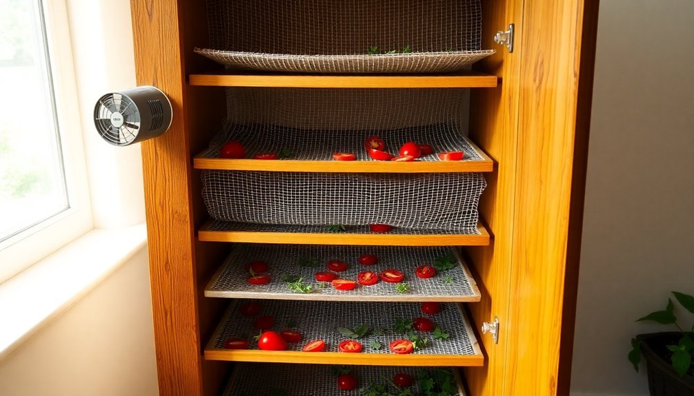 old cabinet dehydrator transformation