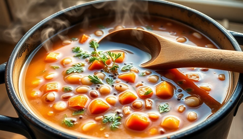 one pot bean soup