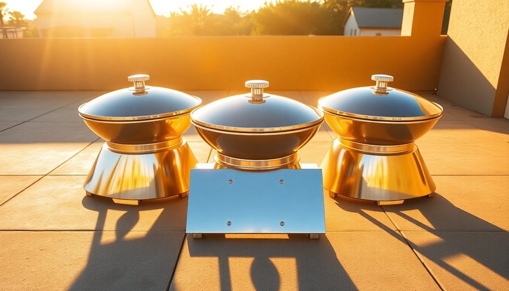 optimal cooker sunlight placement