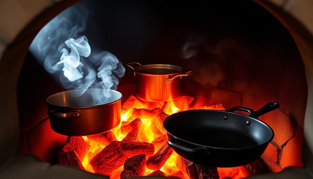 optimal food heat distribution