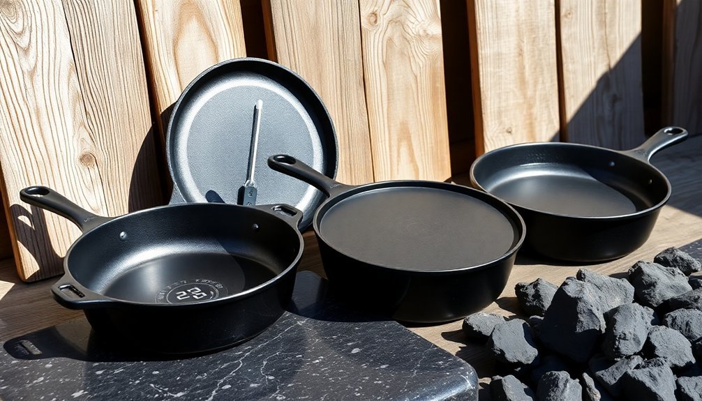 optimal materials for outdoor baking
