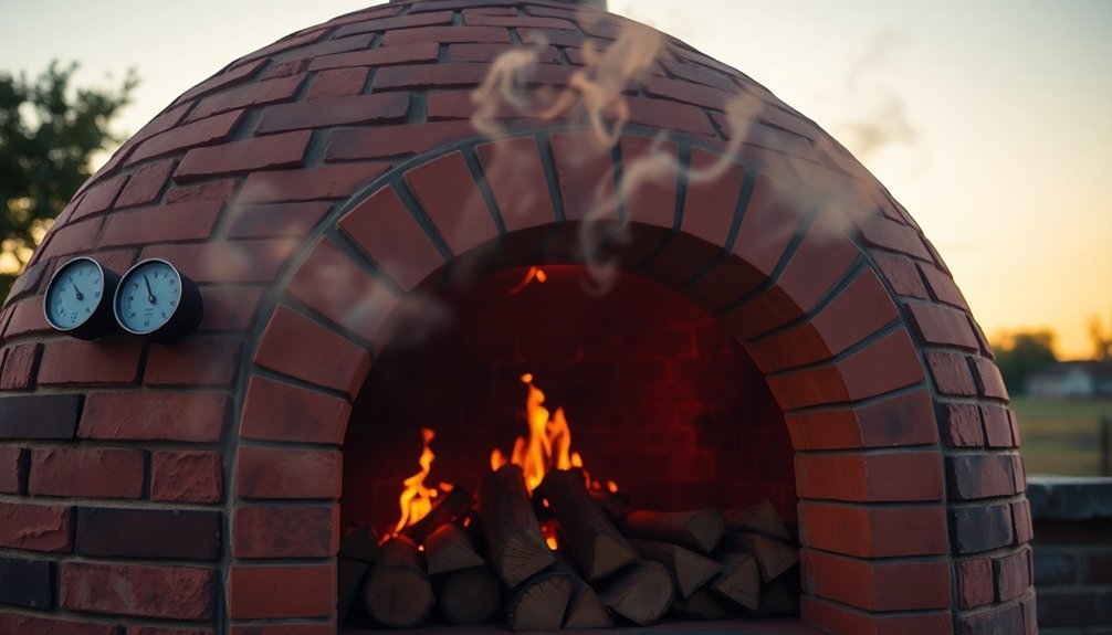 optimal outdoor oven timing