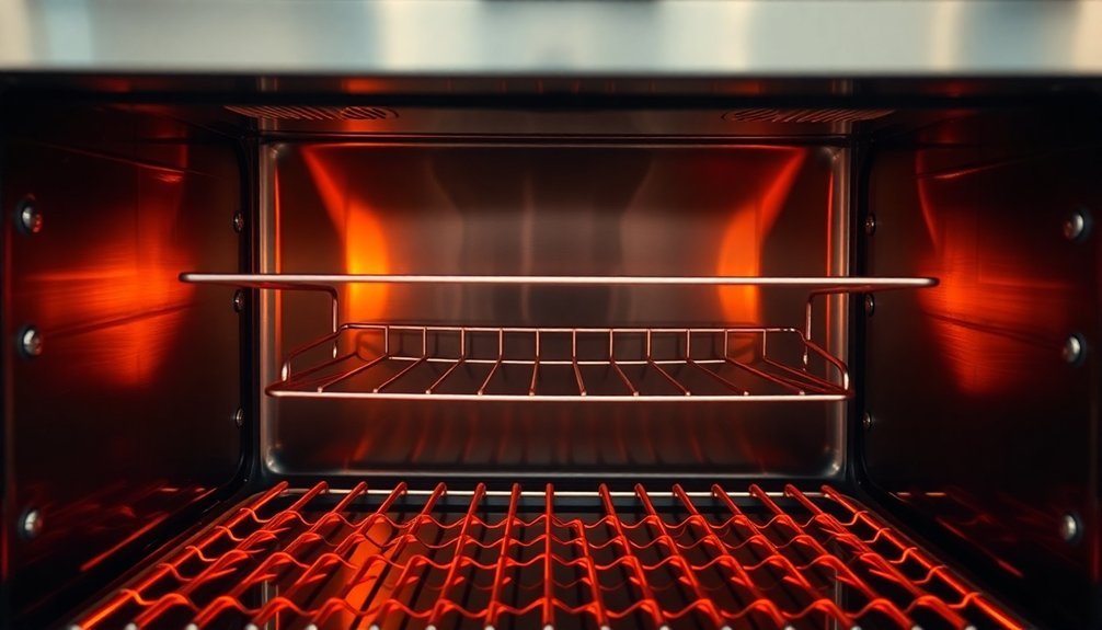optimal oven angle adjustment