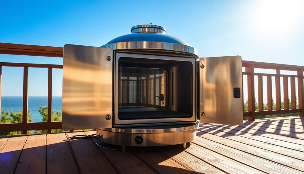 optimal sun oven timing