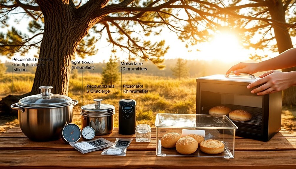 outdoor baking moisture tips