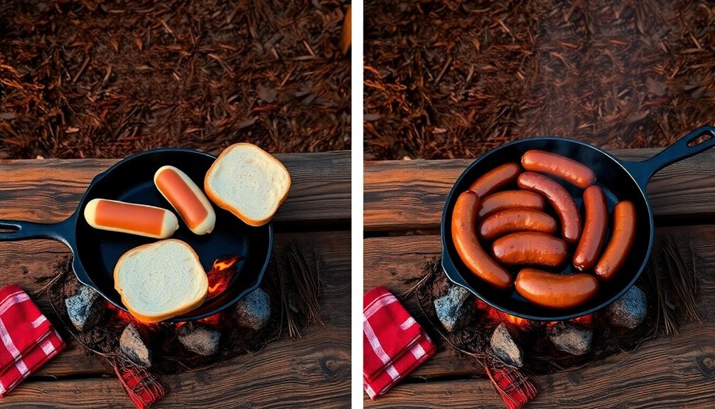 outdoor cooking food alternatives