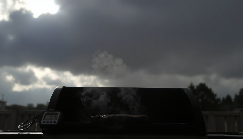 outdoor cooking weather monitoring