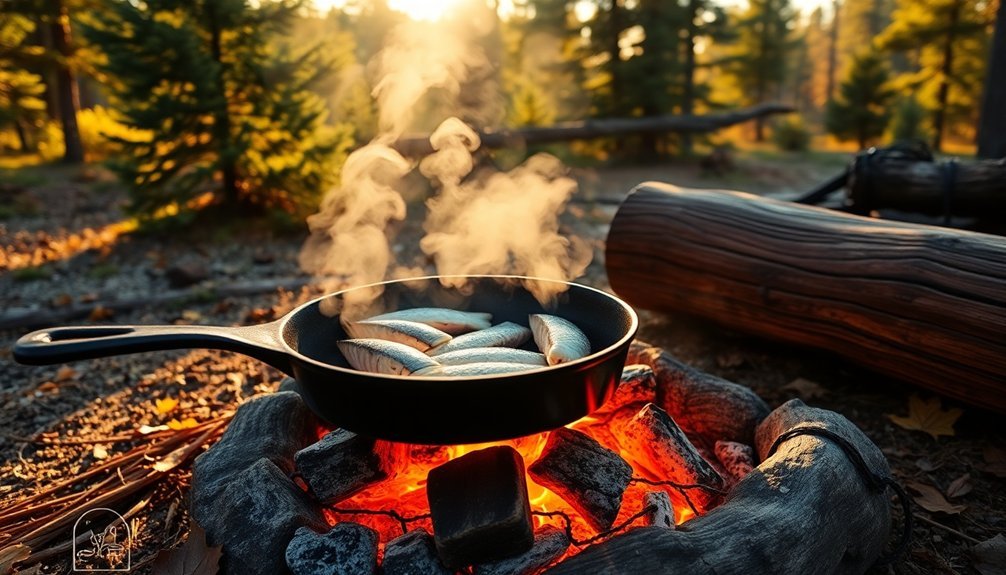outdoor food heating methods