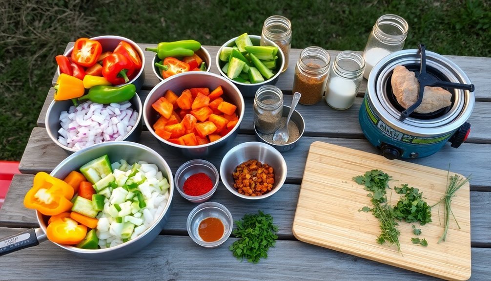 3 Smart Ways To Prep Meals Outdoors