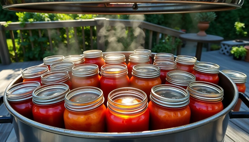 outdoor sauce heat preservation