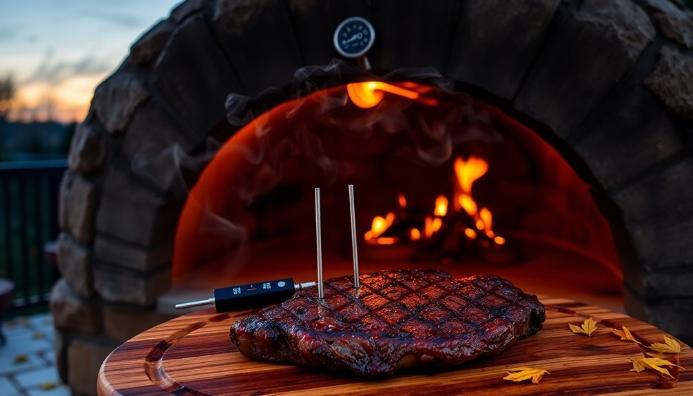 oven roasting meat duration outdoors