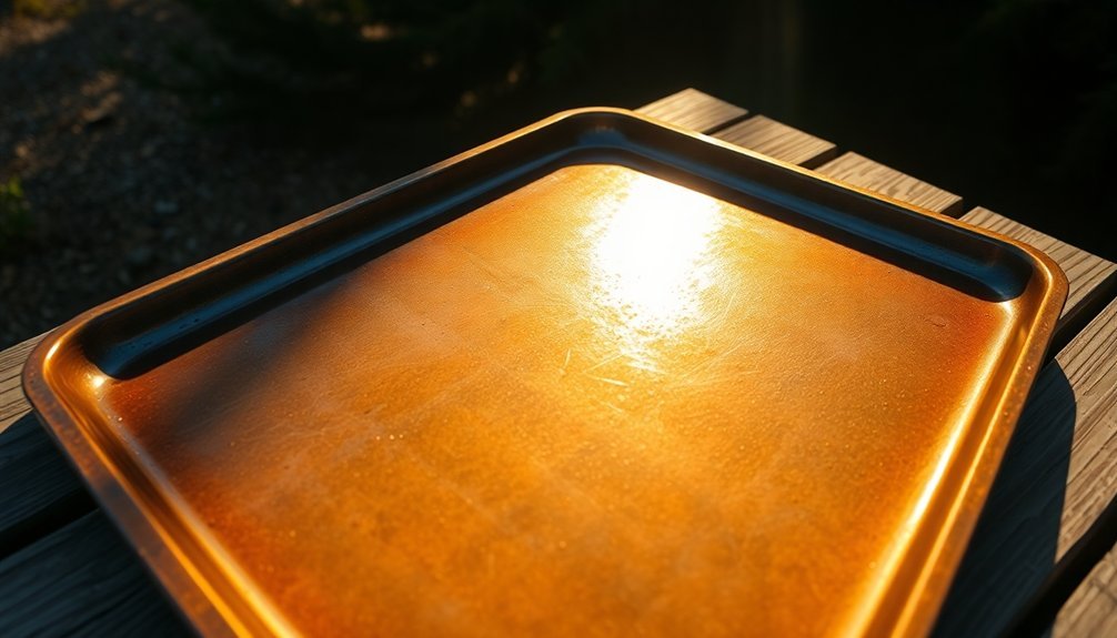 prepare your sheet outside
