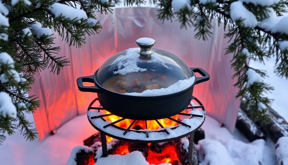 protecting food at campfires