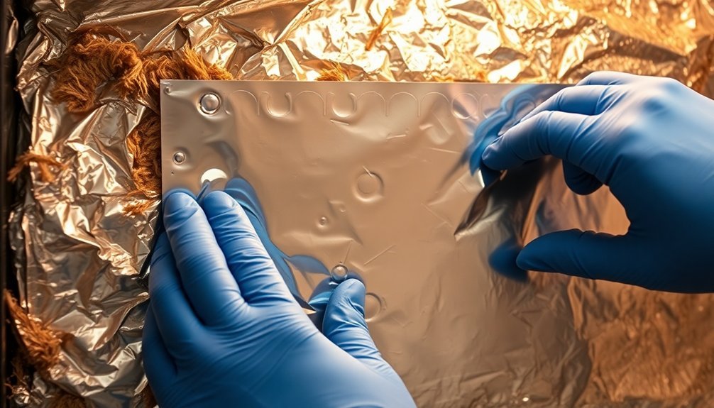 quick insulation repair technique