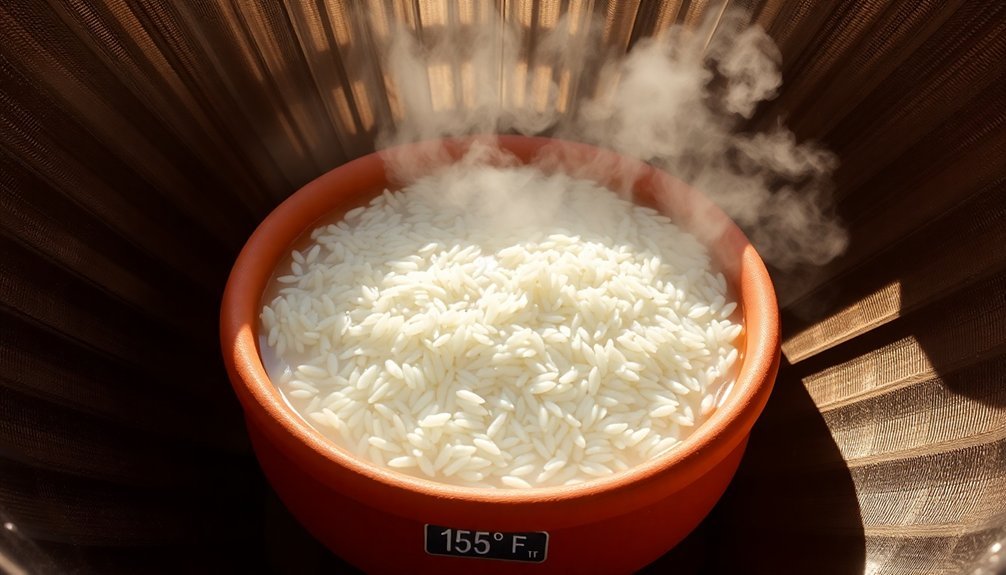 rice types and cooking time