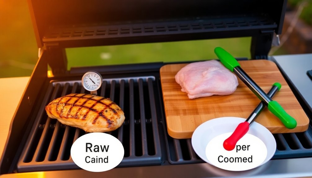 safe poultry grilling practices