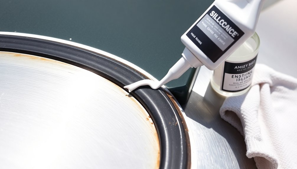 seal maintenance for solar oven