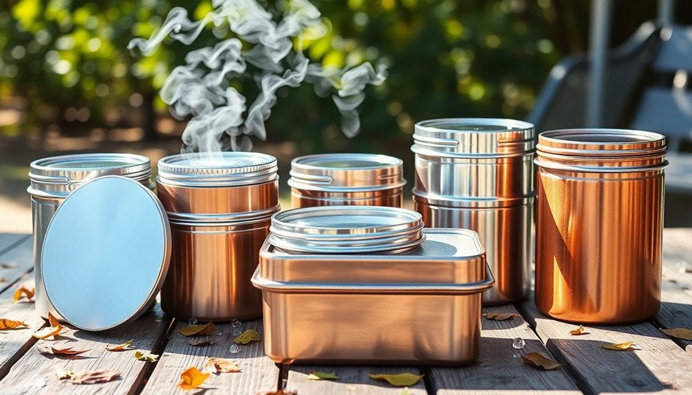 sealed containers for meals