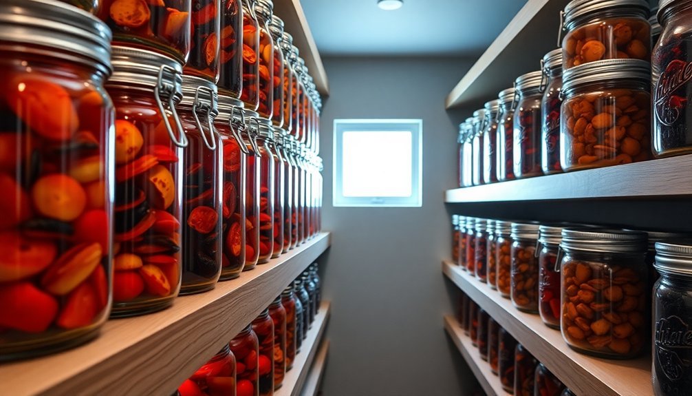 sealed storage for freshness
