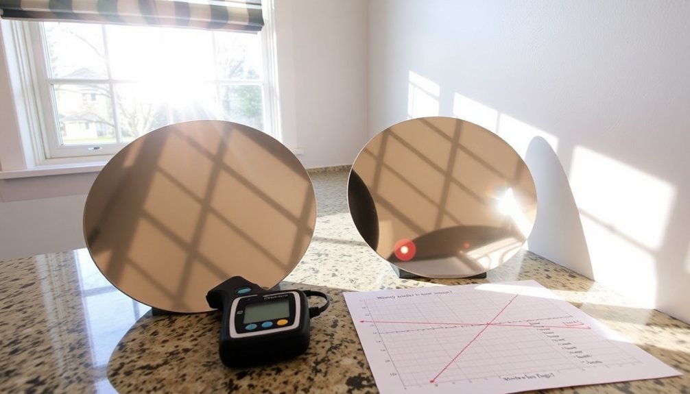 seasonal angle changes observed