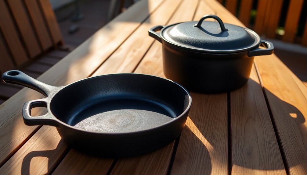select dark kitchen utensils