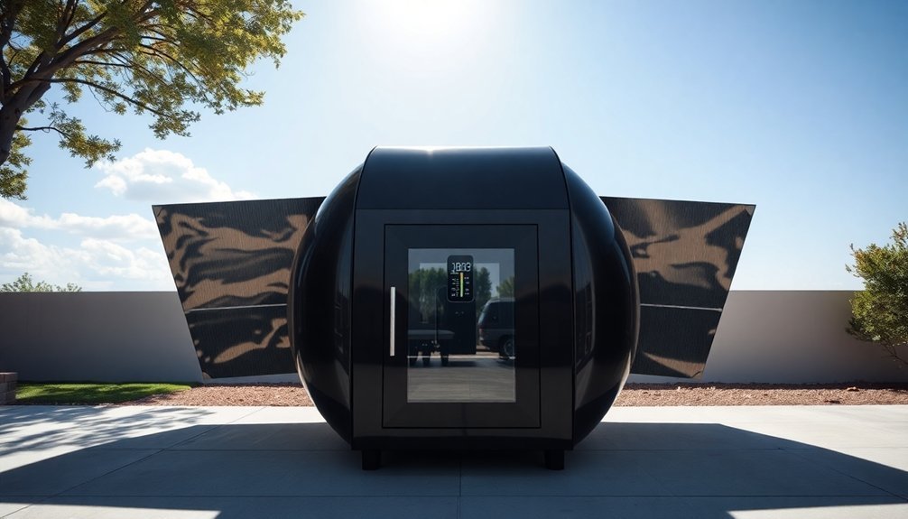 select ideal sun location