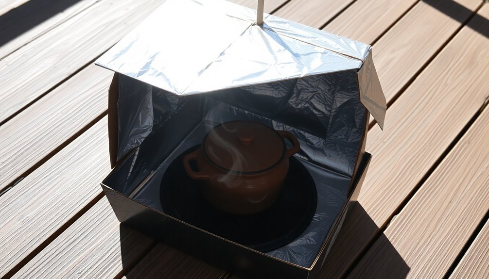 simple pizza cooking device