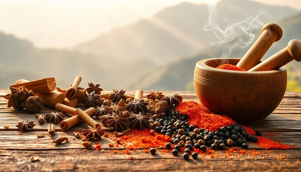 smoky spice blending methods