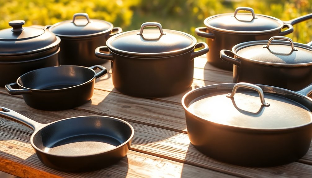 solar cooking pot materials