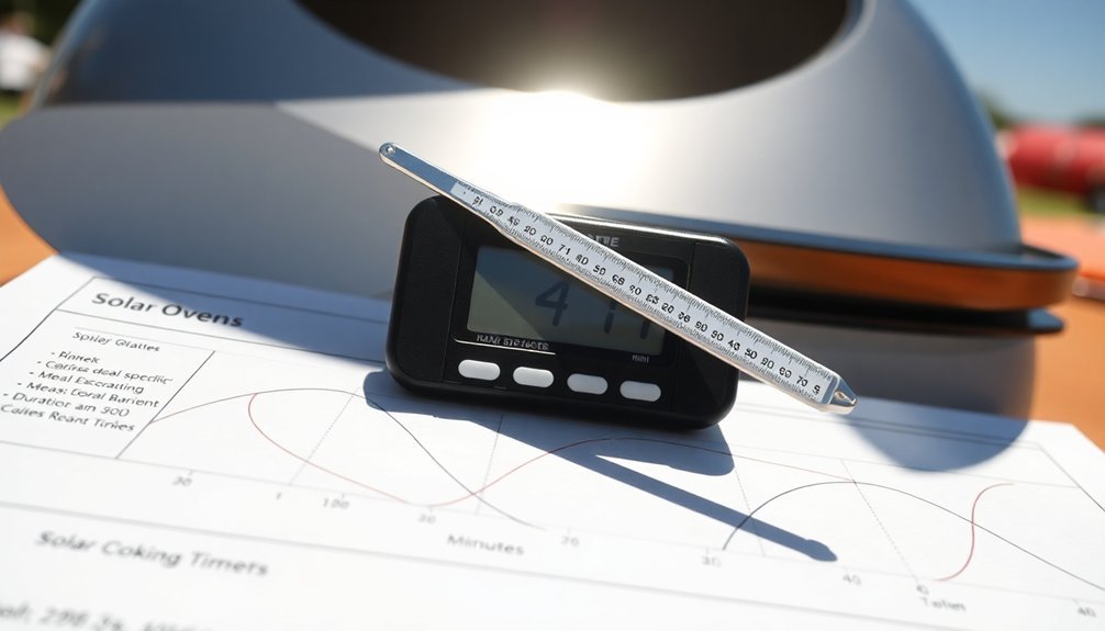 solar cooking recipe adjustment