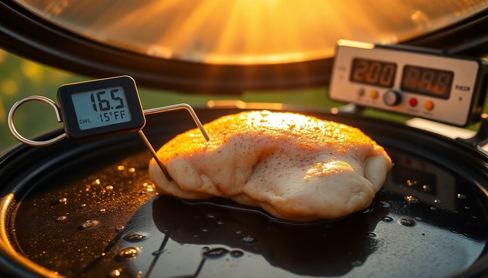 solar cooking temperature safety
