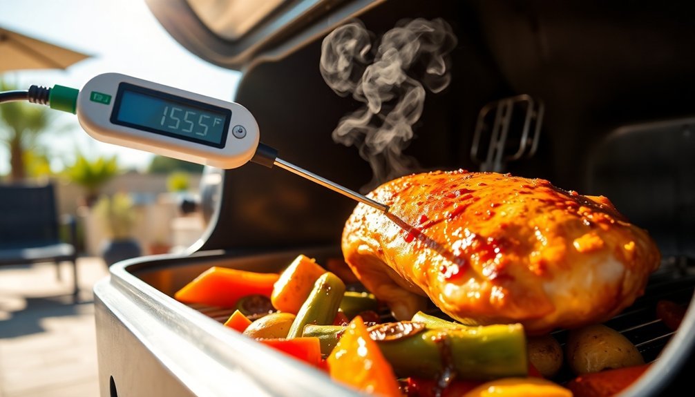 solar cooking temperature zones