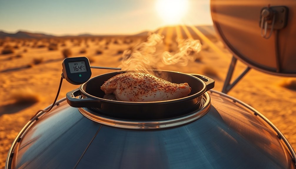 solar cooking time modifications