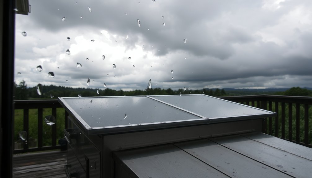 solar energy blockage by clouds