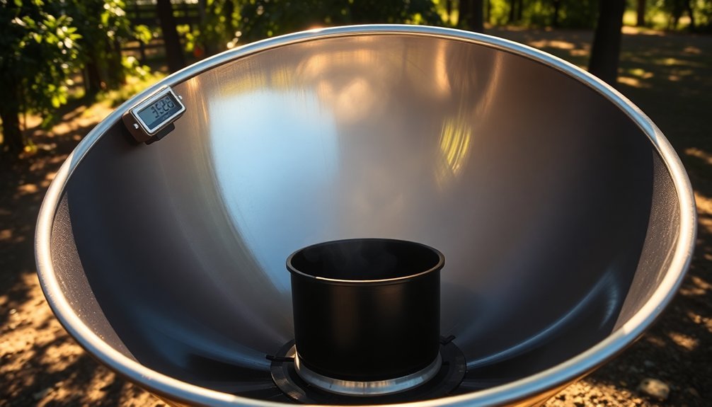 solar energy cooking principles