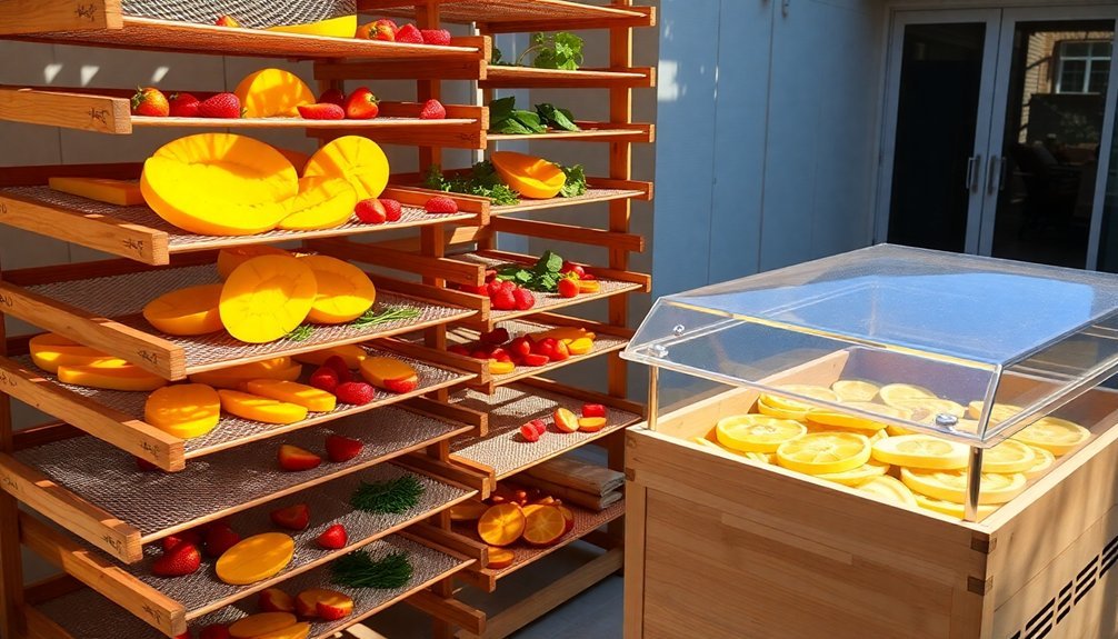 solar food preservation method