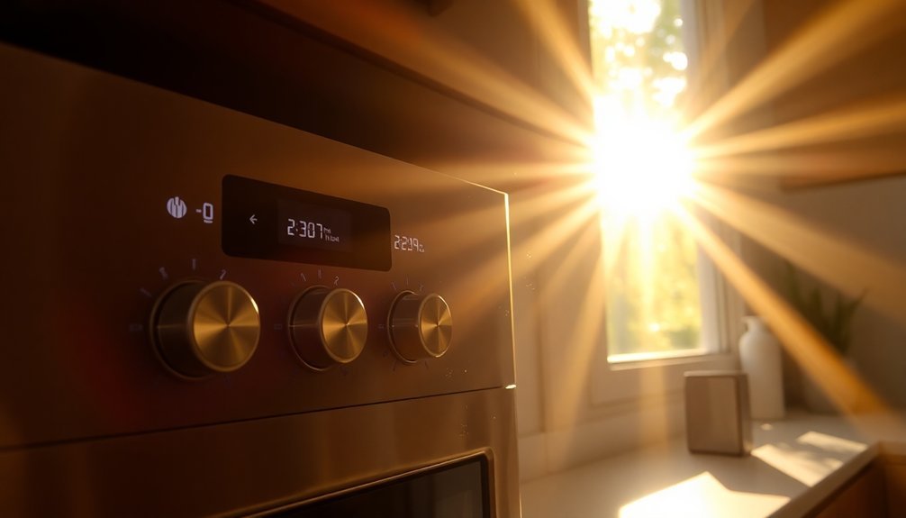 solar heating kitchen space