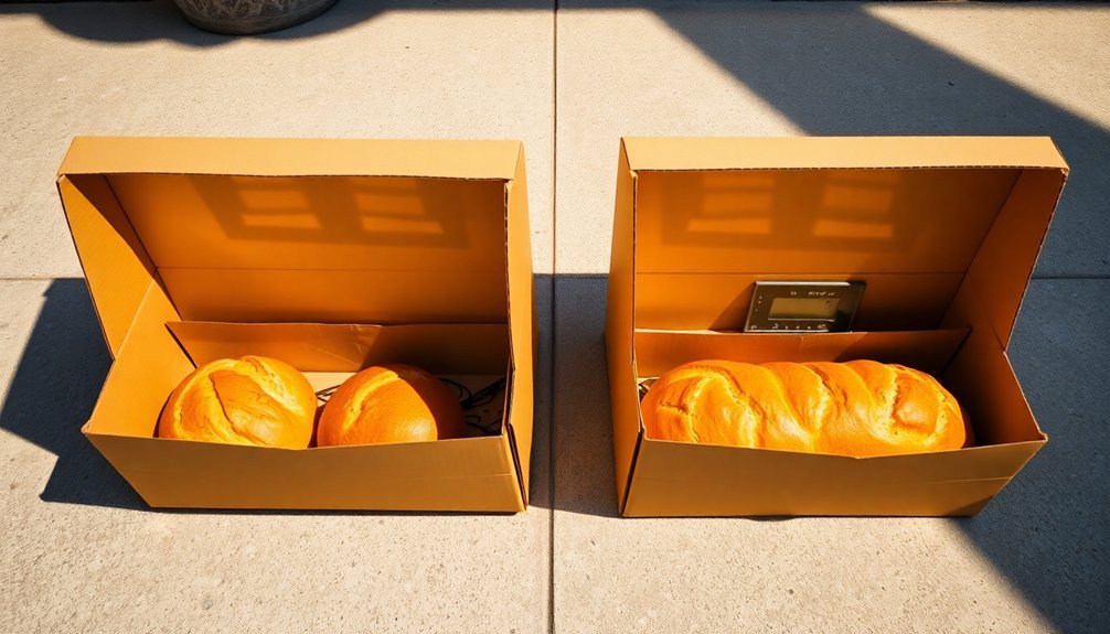 solar oven cooking times